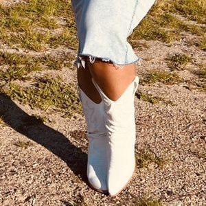 White Cowboy Boots